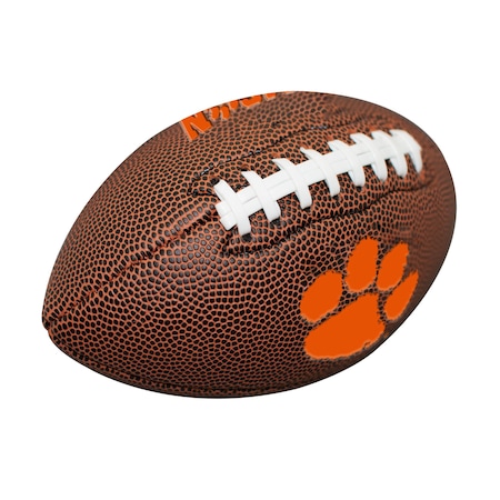Logo Brands Clemson Mini Size Composite Football 123-93MC-1